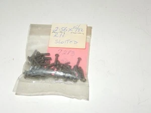 PAKET MIT CA. 20 SCHRAUBEN - 2-56 X 15/32 - SCHLITZ - W46U - Bild 1 von 1