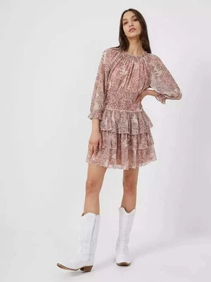 Женское мини-платье French Connection с цветочным принтом и цветочным принтом рекомендуемая розничная цена 120 фунтов - Изображение 1 из 4