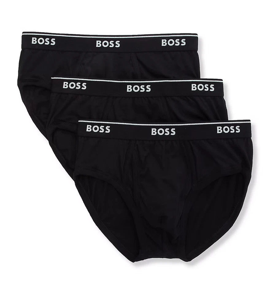 Boss Hugo Boss 0475664 Traditional Classic Fit Brief - 3 Pack - Image 1 of 1