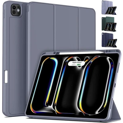 Hülle für iPad Pro 11" M4 M5 2025 Tasche Cover Case Schutzhülle mit Stifthalter - Bild 1 von 4