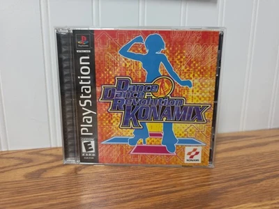Dance Dance Revolution Konamix PS1- CIB Manual/reg Card Tested!! Fast ship! - Image 1 of 4