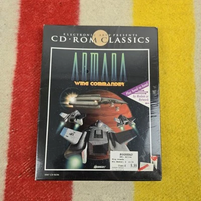 Wing Commander Armada CD-ROM PC DOS - Origin - 1994 - Still sealed never opened - Image 1 of 4