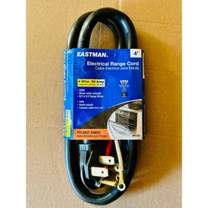 Eastman 4 Draht 50 Amp 4 Fuß Elektroherd Kabel Herd Ofen - Bild 1 von 4