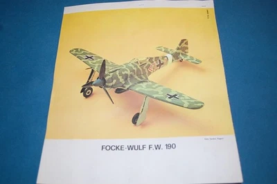Airfix - Focke-Wulf Fw 190  Storia dell'Aviazione scala  1/72 - Immagine 1 di 2