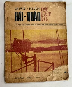 REVISTA MILITAR DE ENTRENAMIENTO ARVN NAVY REPÚBLICA SUR VN DE COLECCIÓN PRE 1975 GUERRA DE VN - Imagen 1 de 16