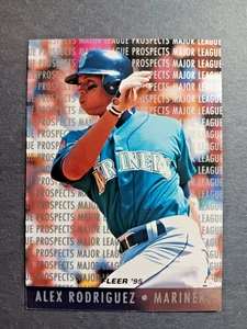 1995 Fleer Alex Rodriguez Major League Prospects ROOKIE - Foto 1 di 2