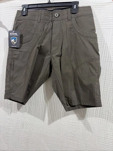 Pantalones cortos KÜHL Ramblr para hombre, entrepierna de 10”, color: gris metal pistola talla 30, nuevos 79,95 - Imagen 1 de 7