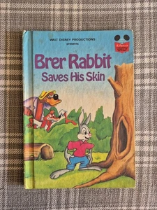 Disney's Wonderful World of Reading - Brer Rabbit Saves His Skin HB Vintage - Picture 1 of 6