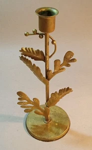 Kerzenständer Messing. Goldtöne. Stabil. Tiny Wear - Bild 1 von 8
