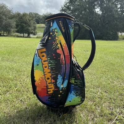 Loudmouth Golf Cart Bag 8.5" x 47" Unisex 4-way Lightweight RARE John Daly - Image 1 of 4