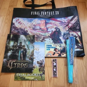 Anime Expo AX 2025 Final Fantasy 14 FFXIV Tasche, Fan, Schlüsselanhänger, Ordner und mehr! - Bild 1 von 12
