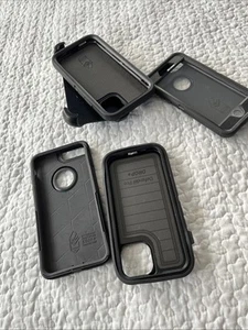 Lot de 4 étuis robustes noirs OtterBox Defender 2 NEUFS 2 d'occasion plus un clip gratuit - Photo 1 sur 18