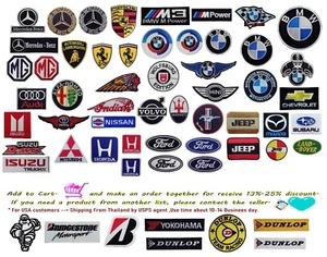 Motor,cars ,TRAIL Patches iron,sew on,decorate clothes(From Thai by USPS) - Picture 1 of 81