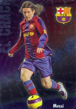 Lionel Messi El Crack Las fichas de la Liga 2008-2009 Barcelona Mundicromo 80