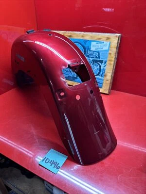 Harley Dyna Switchback 2012-2017 OEM guardabarros trasero rojo ámbar interruptor trasero completo Foto 1 de 4