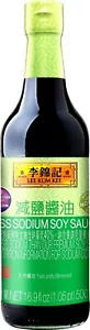 Lee Kum Kee Less Sodium Soy Sauce Naturally Brewed 16.9 oz - Picture 1 of 2