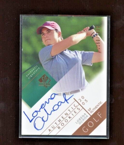 2003 SP Authentic Autograph #127 Lorena Ochoa RC 1160/1999 - Image 1 of 1