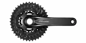 Shimano Deore FC-M6000 40/30/22T 175mm Crankset Black - Picture 1 of 2