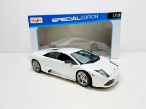 Lamborghini Murcielago LP 640 bianco del 2007 - 1/18 Maisto - Foto 1 di 7