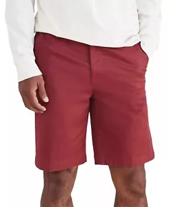Pantalones Cortos Dockers Ultimate Supreme Flex Elastizados Sólidos 9" Para Hombre Rojo Talla 44 B4HP - Imagen 1 de 1