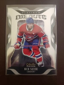 2021-22 Nick Suzuki Platinum Die Cuts O-Pee-Chee Platinum Hockey Upper Deck... - Picture 1 of 2