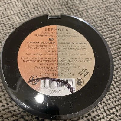 AUTHENTIC Sephora Collection Golden Hour Highlighter Duo NIGHTFALL SEALED & NEW - Image 1 of 2