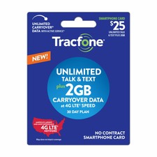 TracFone SmartPhone $25/Month Unlimited Talk & Text + 2GB Data  -- fast & right