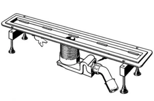 Viega Visign Duschrinne 75 cm 571160 - Bild 1 von 1