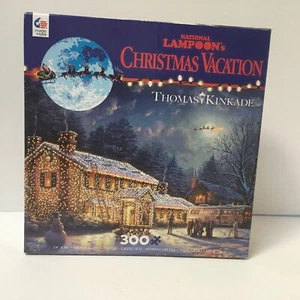 CEACO Puzzle Thomas Kinkade Christmas Vacation 300 große Teile vollständig - Bild 1 von 7