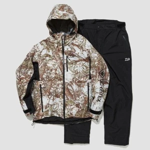 Daiwa DW-1923 Gore-Tex Product Winter Suit White Lake Winter WearXL - Picture 1 of 4
