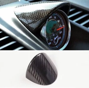 Carbon Fiber Car Dashboard Gauge Pod Cover Trim For Porsche 911 992 2019-2022 - Picture 1 of 4