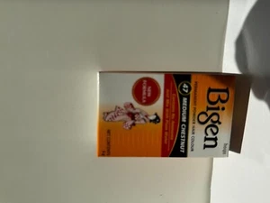 Bigen Permanent Powder Hair Dye Colour ALL COLOURS No Amonia Mix With Water - Picture 1 of 4