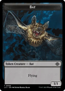 Bat // Vampire (0004) Double-Sided Token [The Lost Caverns of Ixalan Commander - Picture 1 of 2