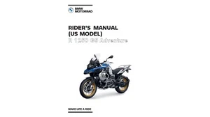 2023 BMW R 1250 GS Adventure Maintenance and Owners Manual (Reprint) - Picture 1 of 6