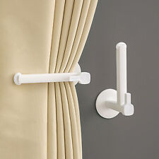 2X Curtain Holdback Wall Tie Backs Hook Hanger Holder Home Decor MND