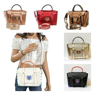 MICHAEL KORS MANHATTAN MEDIUM TOP HANDLE SHOULDER CROSSBODY BAG - Picture 1 of 148