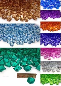 Kristall Steine 25 mm Dekosteine Streudeko Diamanten Tischdekoration Glas - Bild 1 von 1