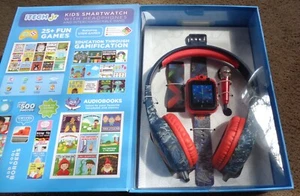 NISB-iTECH JRKIDS SMARTWATCH WITH HEADPHONES, INTERCHANGEABLE BAND AND MINI MIC - Photo 1 sur 14