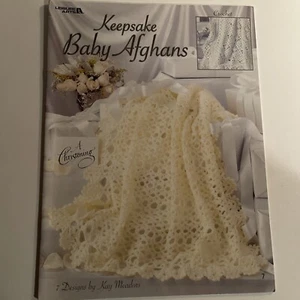 Häkel Andenken Baby Afghanen perfekt für Taufe Muster Freizeit Kunst - Bild 1 von 6