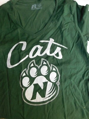 MUJERES Northwest Missouri Bearcat Camiseta Manga Corta - Verde-PEQUEÑA Foto 1 de 2