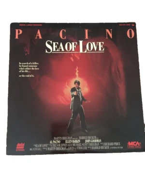 Laserdisc "Sea of Love" Al Pacino MCA Home Video R Rated Action Foto 1 de 4