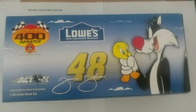 Jimmie Johnson RCCA 1:24 scale #48 lowes/looney tunes rematch 2002 monte Carlo - Image 1 of 3