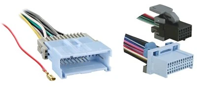 Arnés de cables Metra 71-2103-1 y 70-2103 macho hembra para instalar radio estéreo Foto 1 de 2