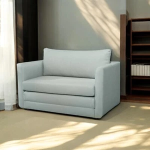Schlafsessel – Kompakter Relaxsessel mit Klappfunktion & Gästebett in Beige - Bild 1 von 8