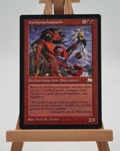 Hurloonschamanin Wetterlicht Magic Karte MTG deutsch (Hurloon Shaman) - Bild 1 von 2