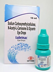 Lubrinac Official Eye Drops Cure Cataract Carnosine NAC Glaucoma BrightC Clarity
