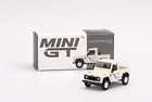 Mini GT - 1/64 - Land Rover Defender 90 Pickup White - Mini-GT MGT00338-R - 1/64