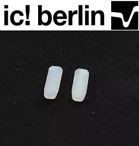 IC! Berlin Nasenpolster Ersatz zwei (2x) Paar Silikonbrille IC Berlin - Bild 1 von 4