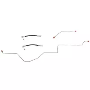 Rear Axle Brake Lines Fits Dodge Ram 1500 02-08 9.25 Rear Disc WRA0201SS - Bild 1 von 2