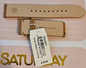 Tory Burch TBS2001 Women's ToryTrack Gigi Luggage Leather Smart Watch Strap (1) - Picture 1 of 4